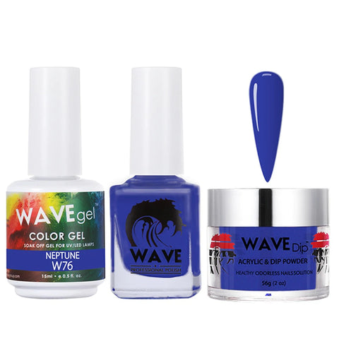 #076 Wave Gel Simplicity Collection-3 in 1 Matching Trio Set