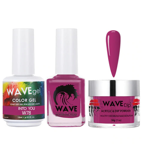 #078 Wave Gel Simplicity Collection-3 in 1 Matching Trio Set