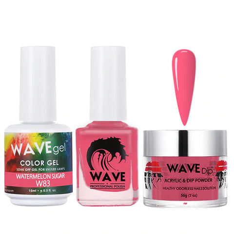 #083 Wave Gel Simplicity Collection-3 in 1 Matching Trio Set