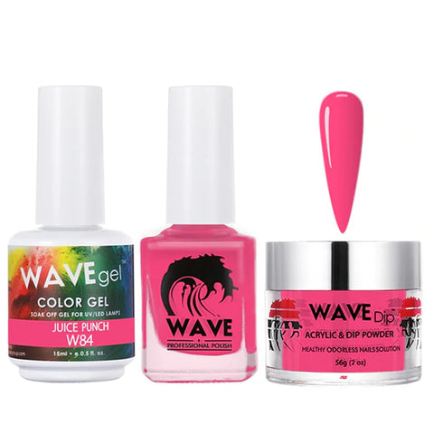 #084 Wave Gel Simplicity Collection-3 in 1 Matching Trio Set