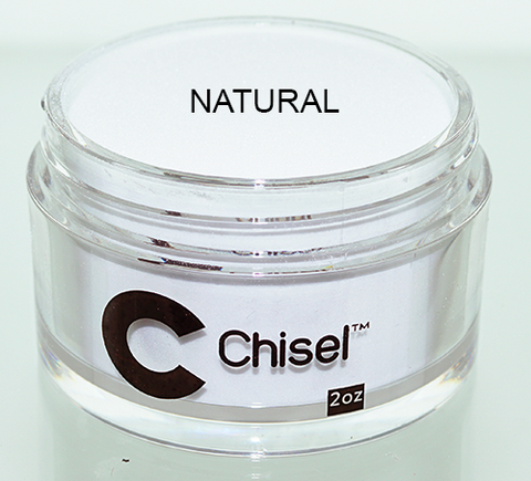 Chisel Nail Art - Dipping Powder - NATURAL - 2oz