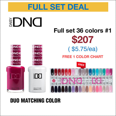 DND Duo Matching Color - Full set 36 colors - 1