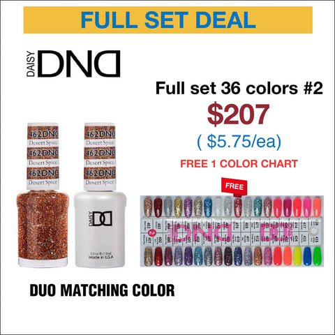DND Duo Matching Color - Full set 36 colors - 2