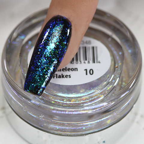 Cre8tion - Nail Art Effect - Chameleon Flakes - C10 - 0.5g