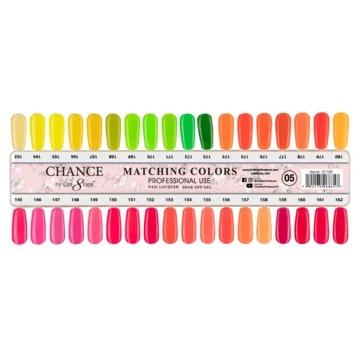 Chance Gel Color Chart Board 36 tips #5