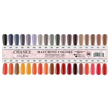 Chance Gel Color Chart Board 36 tips #6
