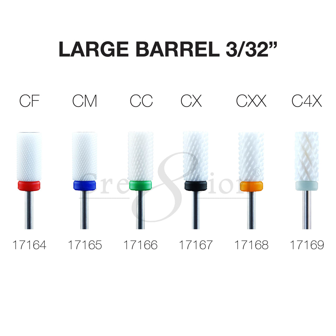 Cre8tion  Ceramic Large Barrel 3/32"
