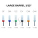 Cre8tion  Ceramic Large Barrel 3/32"