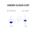 Cre8tion - Ceramic - Under Clean - 3/32”