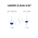 Cre8tion - Ceramic - Under Clean - 3/32”