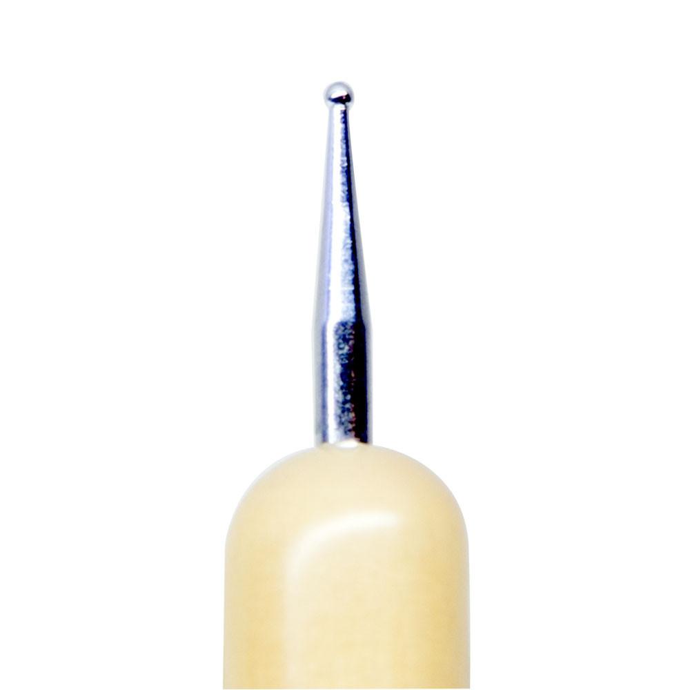 Morgan French Brush, Nylon Hair With Dot Tool, Size #14, 12107-14 Morgan French Brush, Nylon Hair With Dot Tool, Size #14, 12107-14