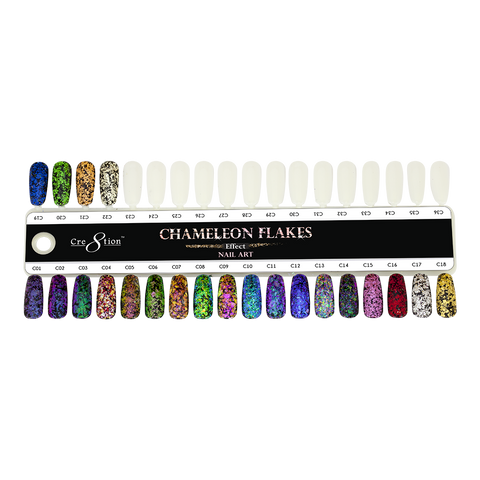 Cre8tion - Nail Art Effect - Chameleon Flakes - C01 - 0.5g