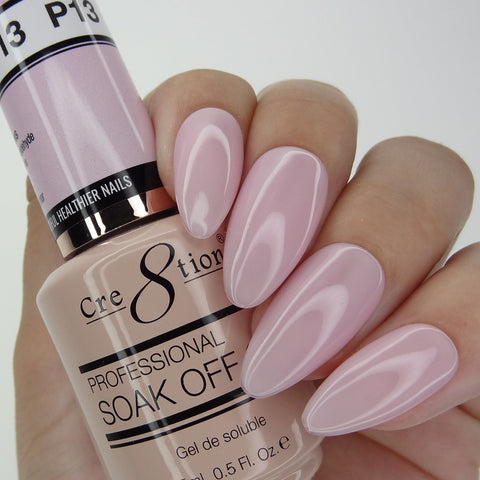Cre8tion - Soak Off Gel System - Neutral Nude 13
