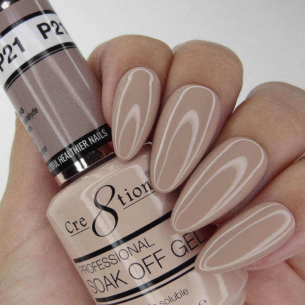 Cre8tion - Soak Off Gel System - Pink 21