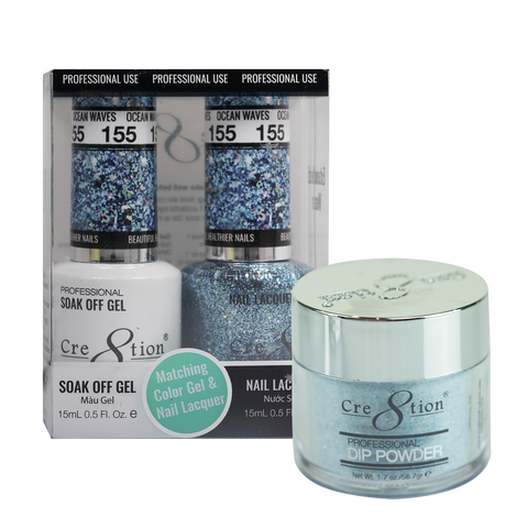 Cre8tion Trio Matching Collection 155 Ocean Waves