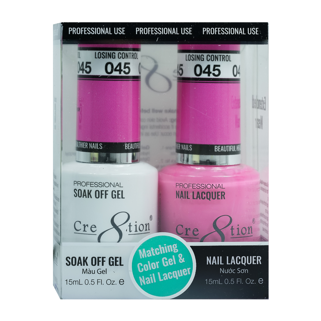 Cre8tion Matching Color Gel & Nail Lacquer 45 Mama Said - Lamaisononlinestore