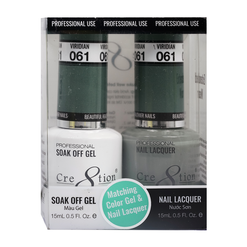 Cre8tion Matching Color Gel & Nail Lacquer 61 Sagittarius - Lamaisononlinestore
