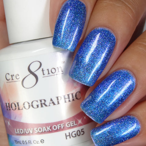 Cre8tion - Holographic Soak Off Gel .5oz HG05