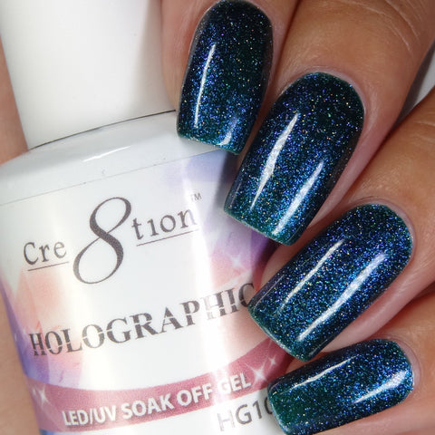 Cre8tion - Holographic Soak Off Gel .5oz HG10