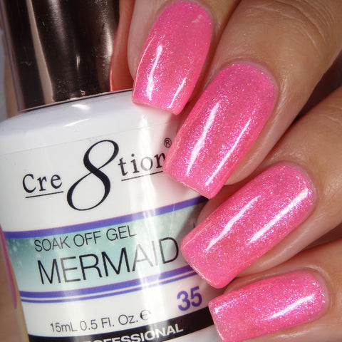 Cre8tion - Mermaid Soak Off Gel .5oz MM35