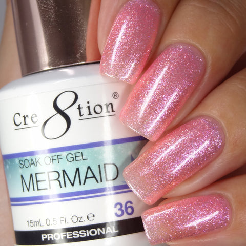 Cre8tion - Mermaid Soak Off Gel .5oz MM36