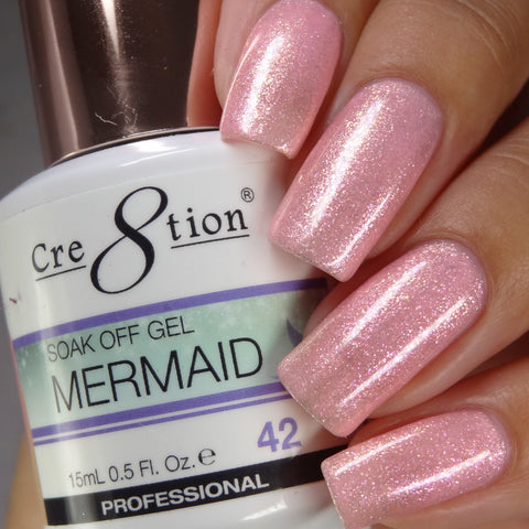 Cre8tion - Mermaid Soak Off Gel .5oz MM42