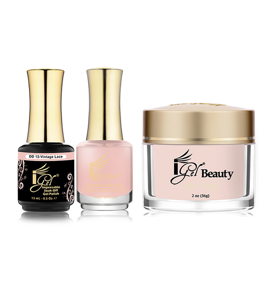 iGel Trio (Gel Polish + Nail Lacquer + Dipping Powder) Color 01 to 99