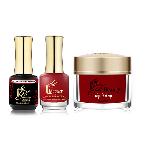 iGel Trio (Gel Polish + Nail Lacquer + Dipping Powder) Color 01 to 99