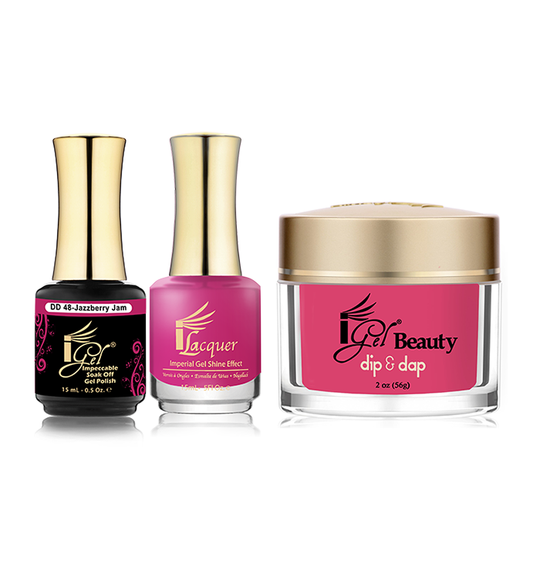 iGel Trio (Gel Polish + Nail Lacquer + Dipping Powder) Color 01 to 99