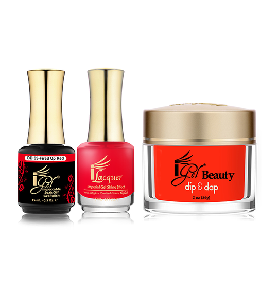 iGel Trio (Gel Polish + Nail Lacquer + Dipping Powder) Color 01 to 99