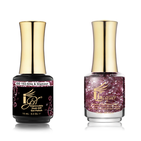 iGel Duo Private color ( GLITZ & GLAMOUR ) DD153