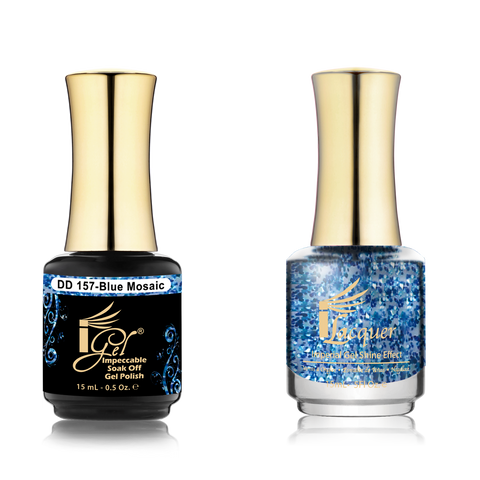 iGel Duo Private color ( BLUE MOSAIC ) DD157