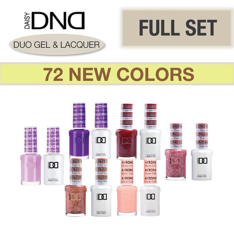 Daisy DND - Gel & Lacquer Duo Full Set 72 Colors