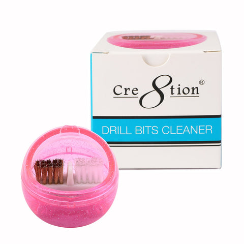 Cre8tion Plastic Nail Art Cleaning Brush  Nail Drill Bits cleaner
