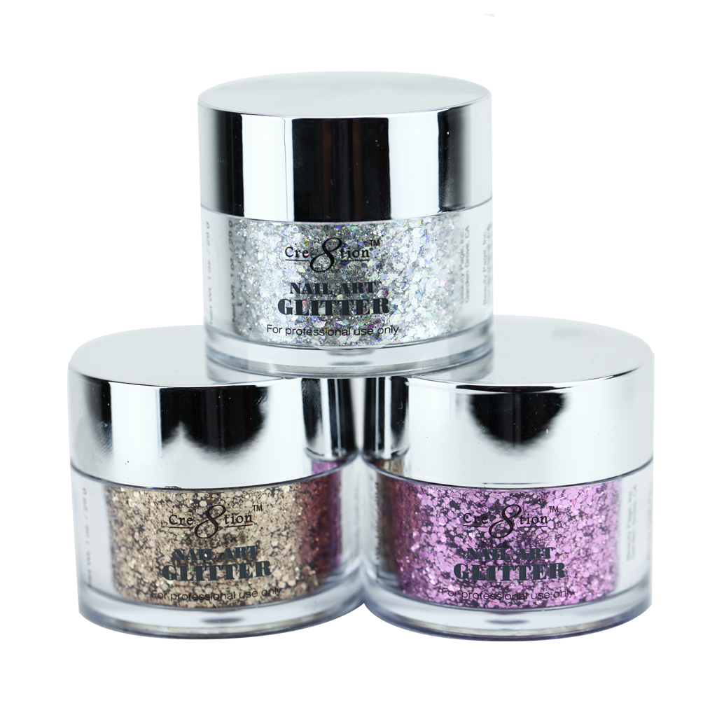 Cre8tion - Nail Art Glitter - 001 - Lamaisononlinestore