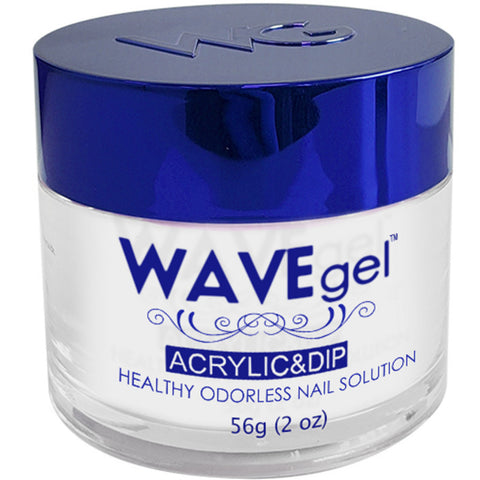 Wave Royal Collection - Gel Acrylic/Dipping Powder 2 oz. / #WR001 White on White