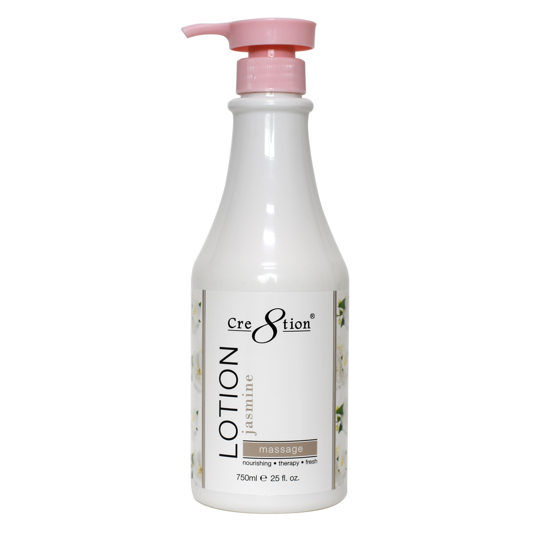 Cre8tion Hand & Body Lotion - Jasmine 25oz - 12 pcs/case