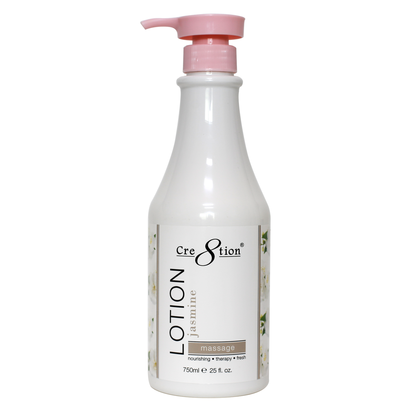 Cre8tion Hand & Body Lotion - Jasmine 25oz - 12 pcs/case