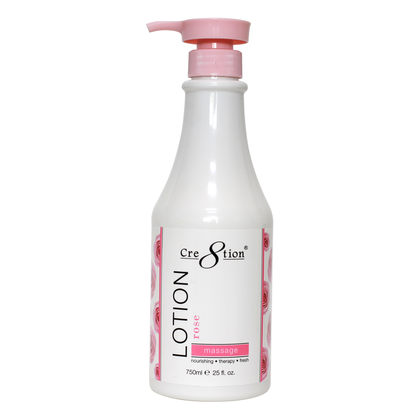 Cre8tion Hand & Body Lotion - Rose 25oz - 12 pcs/case