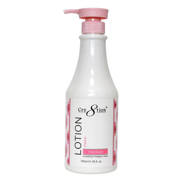 Cre8tion Hand & Body Lotion - Rose 25oz - 12 pcs/case