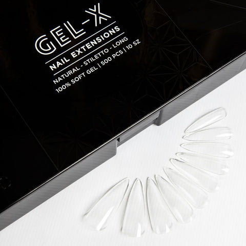Aprés Extend - Apres Gel - X Nail Extensions Natural Stiletto Long