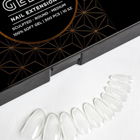 Apres Gel - X Nail Extensions Sculpted Round Medium