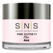 SNS Dipping Powder Pink Glitter F1