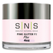 SNS Dipping Powder Pink Glitter F2