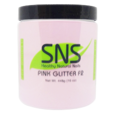SNS Dipping Powder Pink Glitter F2