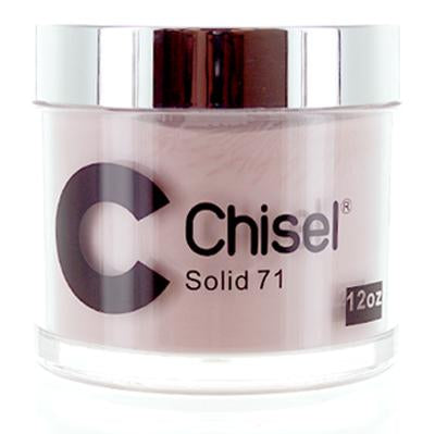 Chisel Nail Art - Dipping Powder - Pink & White Collection - SOLID 71 - Refill 12oz