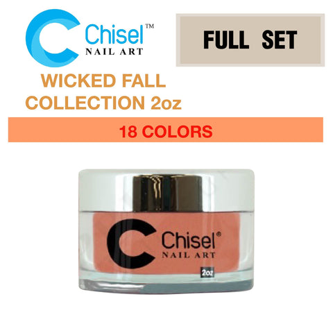 Chisel Nail Art - Dipping Powder - 2oz - Wicked Fall Collection 18 Colors - $10.95/each - color SOLID #214 - #231