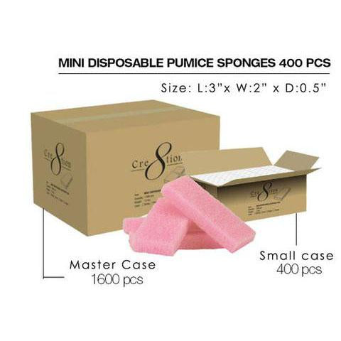 Cre8tion Mini Disposable Pumice Sponges - Master Case