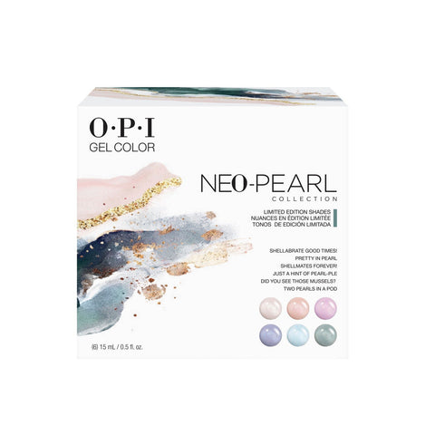 OPI Soak off Gel - Neo Pearl Collection Add-On Kit #1 - 6 Colors