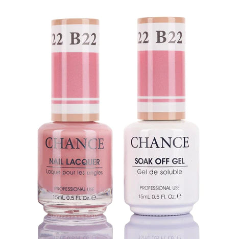 Chance Gel & Nail Lacquer Duo 0.5oz B22- Bare Collection